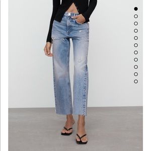 Zara the pepper mom jeans blue